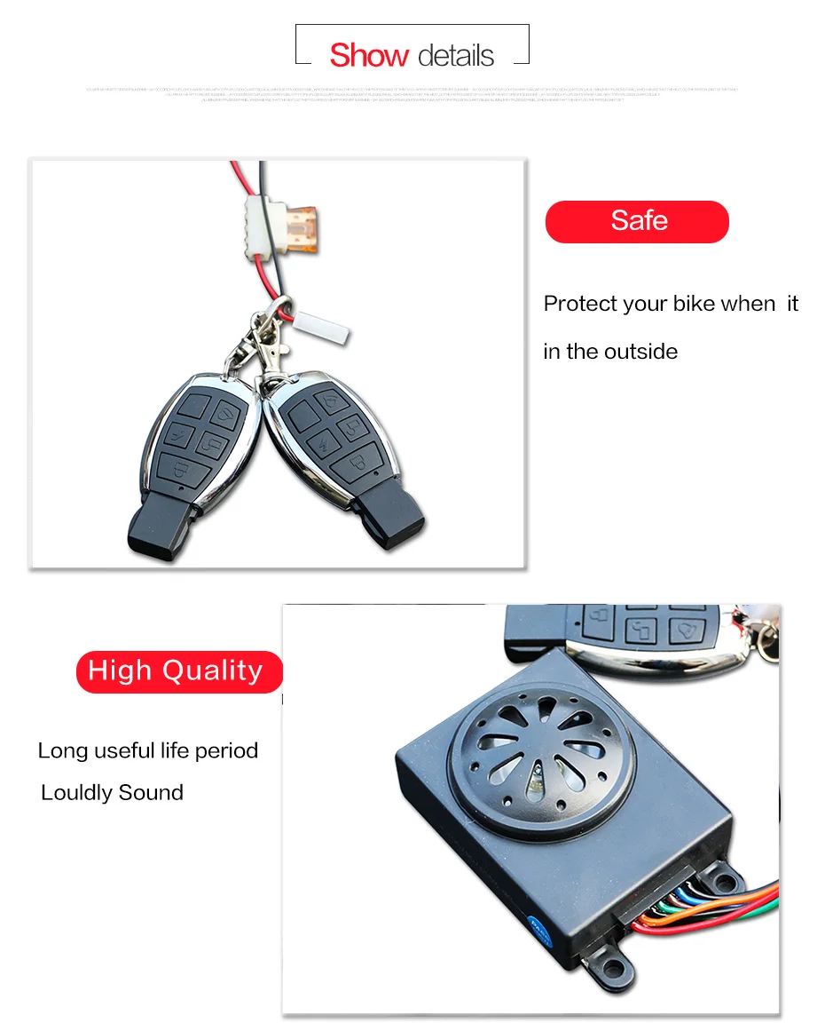 Top Intelligent Electric Bicycle Alarm 36V 48V 60V 72V Electric Bike Conversion Kit Bike Lock for Electric Motorcycles Adult e bike 3 Top Intelligent Electric Bicycle Alarm 36V 48V 60V 72V Electric Bike Conversion Kit Bike Lock for Electric Motorcycles Adult e bike 3