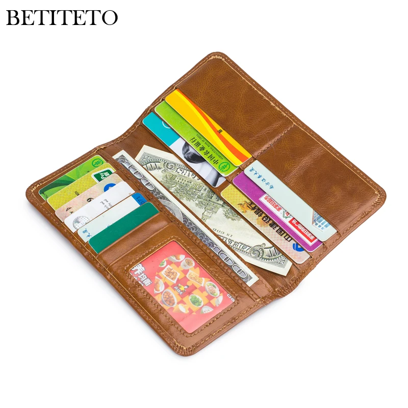 

Betiteto Brand Genuine Leather Men Wallet Male Coin Purse Carteras Kashelek Handy Portomonee Cuzdan Partmone Portmann Money Bag