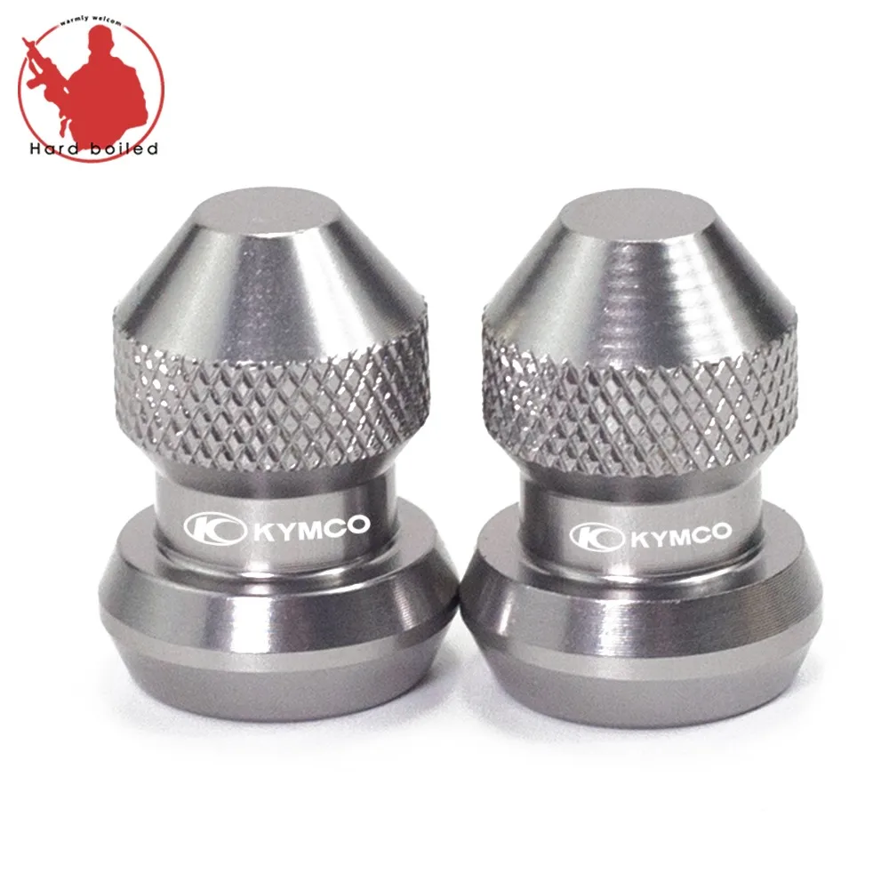 For KYMCO AK550 XCITING 250 300 350 400 400S 500 DownTown 350 Motorcycle Accessories Wheel Tire Valve caps CNC Airtight Covers (1)_Jc