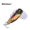 Makebass  5.5cm 7.5g Fishing Lures Insect Cicada Topwater Artificial Hard Baits Floating Plastic Popper Fishing Tackle ► Photo 1/6