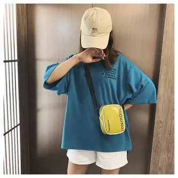 

Niche bag female 2019 new wild Korean version girl shoulder bag casual ocean wide shoulder strap messenger bag tide