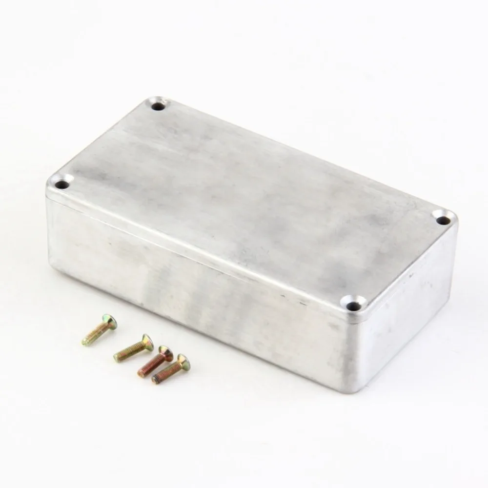 

Effects Pedal Enclosure Portable Aluminum Musical Instruments Kit Cable Stomp Box For Guitar Effect Style Cases Holder