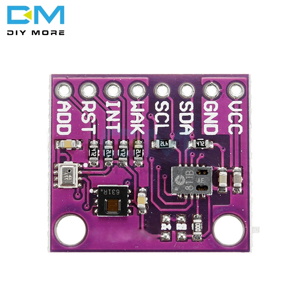 CCS811 HDC1080 BMP280 плата для монтажа сенсорных модулей CO2 углекислого газа Температура влажности газа Давление 3 в 1 Сенсор модуль Winder