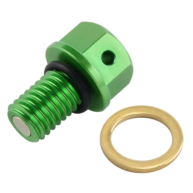 M10xP1.5 Oil Drain Plug Bolt Screw For Kawasaki KX65 KX85