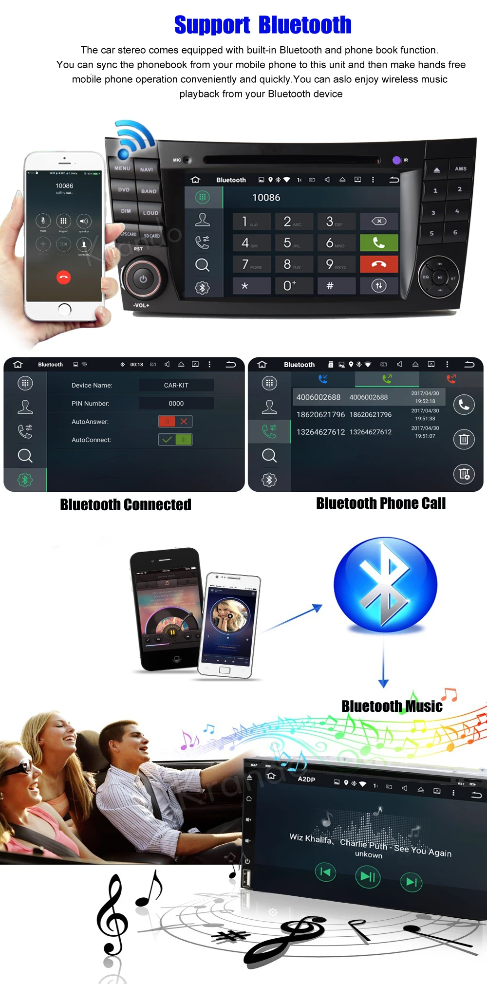 Best Krando 7" Android 8.1 car navigation multimedia system for Benz E-class W211 2002-2008 audio radio gps dvd player WIFI 3G DAB+ 3 Best Krando 7" Android 8.1 car navigation multimedia system for Benz E-class W211 2002-2008 audio radio gps dvd player WIFI 3G DAB+ 3