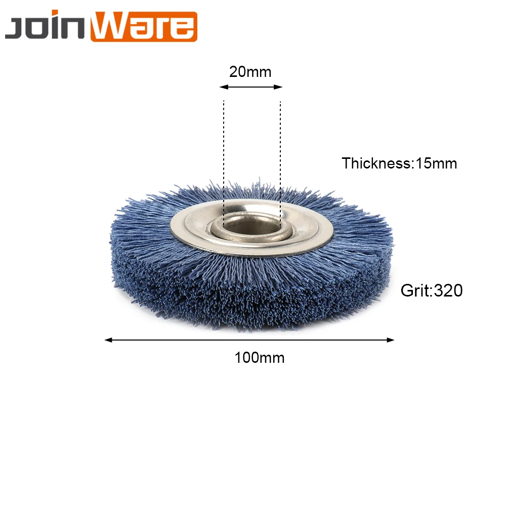 4 Inch Abrasive Wire Import Nylon Wheel Polish Angle Grinder Sanding 240 Grit
