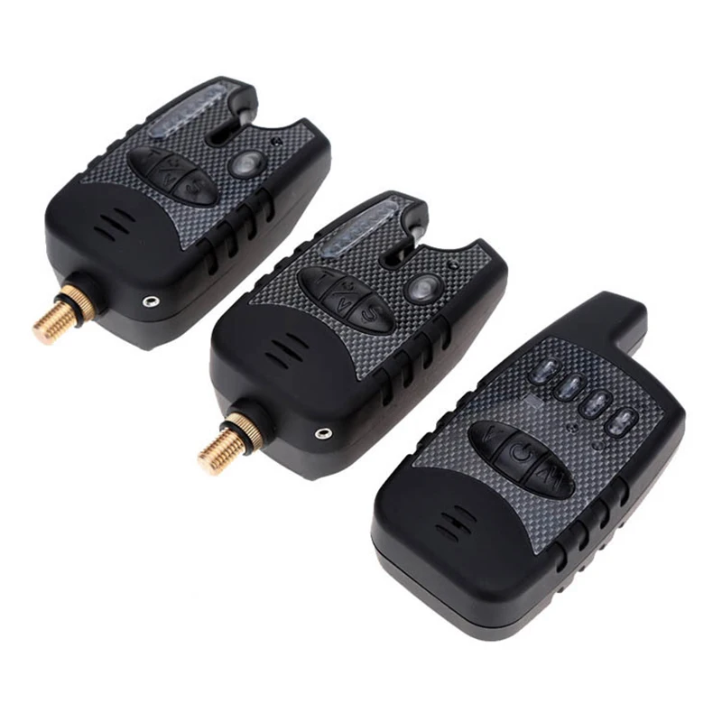 

2018 Hot Sale New Carp Fishing Bite Alarms 3pcs and Fishing Swingers Drop Indicator 3pcs In Zipped Protection Case XNC
