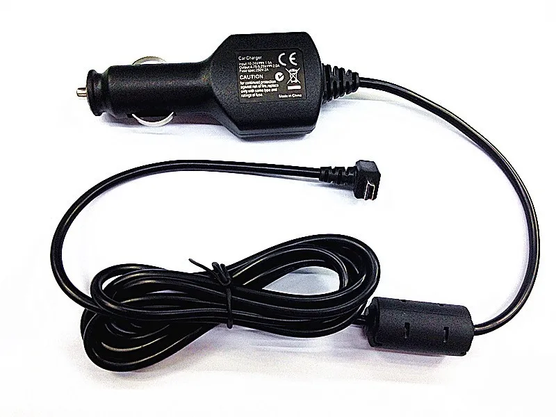 5V 2A mini 5pin For GARMIN nuvi 40 50 1490 GPS Vehicle Car Charger Power Cable Adapter