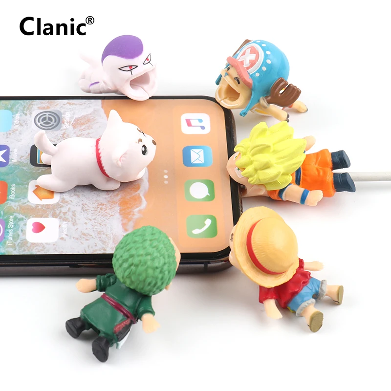 Japen anime cable bite cable protector for iphone cord organizer cable chompers charger wire saver cute