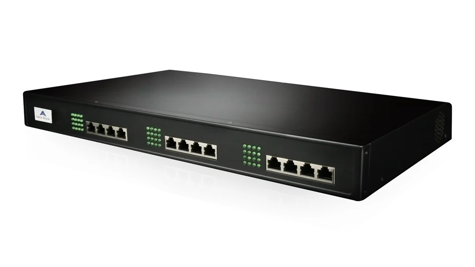 Новинка шлюз VoIP корпоративный с 16 портами FXS сертифицированный на Mitel аналоговый