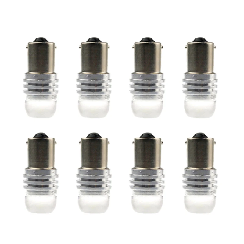 White 10 шт. 1156 Ba15S P21W Q5 12 V Led авто резервный фонарь заднего света лампы Белый - Цвет: White
