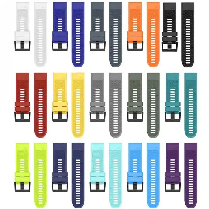 Ремешок для часов Мягкая замена для силиконового ремешка ремешок для часов Garmin Fenix 5X Plus Smartwatch-Drop