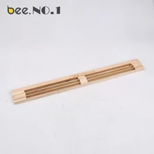 Пчела. № 1 инструмент пчеловода деревянный три ряда порошок ручка аппарата для удаления queen пчелы пик 41*3,5 см фон с изображением коричневого деревянного провод 70g Специальный Пчеловодство