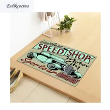 Ретро Роскошный старый автомобильный коврик для гостиной Впитывающий Коврик для ванны коврик для гостиной спальни ковровое покрытие Infantil