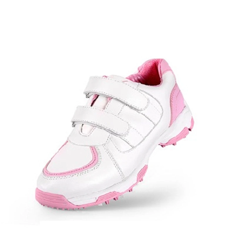 PGM обувь для гольфа для мальчиков, профессиональные кроссовки для девочек, водонепроницаемая мягкая обувь, Классическая Детская уличная дышащая обувь, AA20173