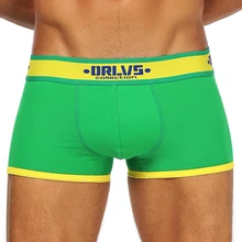 ORLVS, мужское нижнее белье, боксеры, мужские боксеры, мужские хлопковые боксеры, шорты, мужские боксеры, шорты, Cueca, Кальвин, мужские трусы