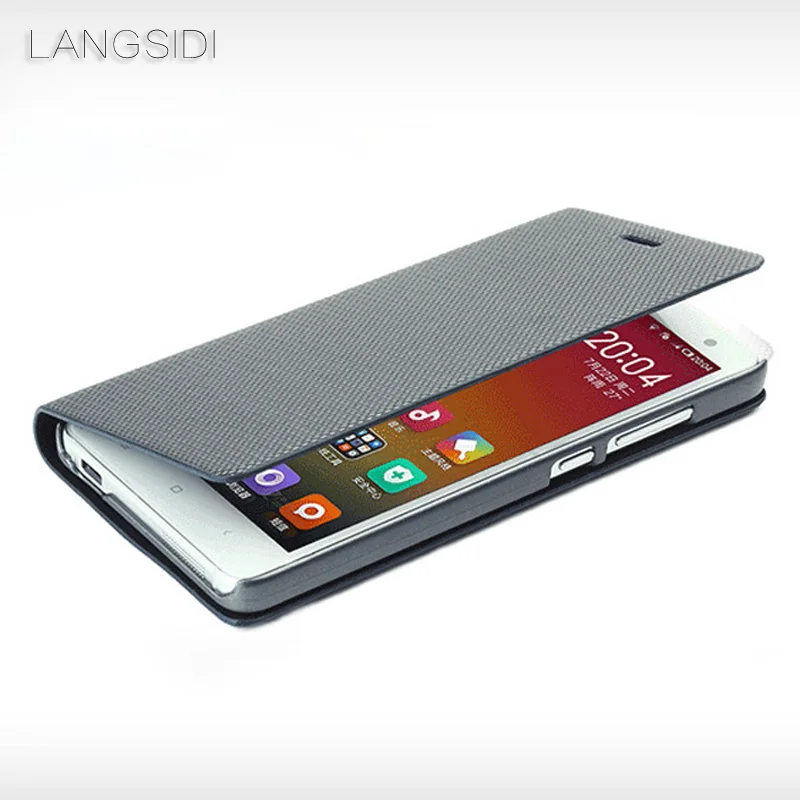 Wangcangli Merek Asli Kulit Phone Case Pola Berlian Clamshell Handphone Shell Untuk LG V20 Semua Buatan Tangan