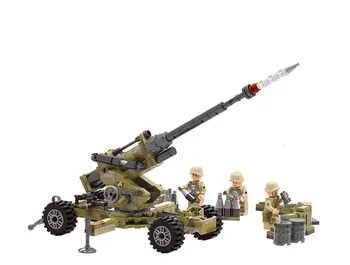 

XINGBAO 06011 350Pcs Military Series The Scorpion Cindy Cannon Set Building Blocks DIY Educational Bricks Toys Gift For Children
