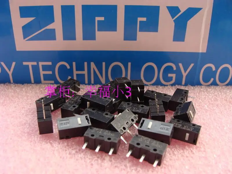 

5pcs/lot 100% original made in Taiwan ZIPPY ZIP DF3 mouse micro switch button 20 millions lifetime 0.6N soft feel