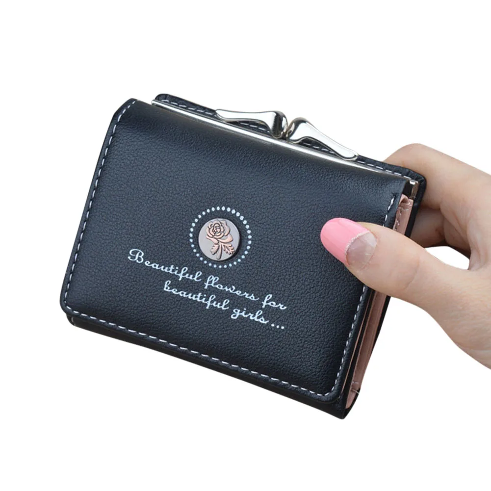 

New Cute Women Lady Wallet Purse Mini Small Vintage PU For Credit ID Card Coin Money Holder WML99