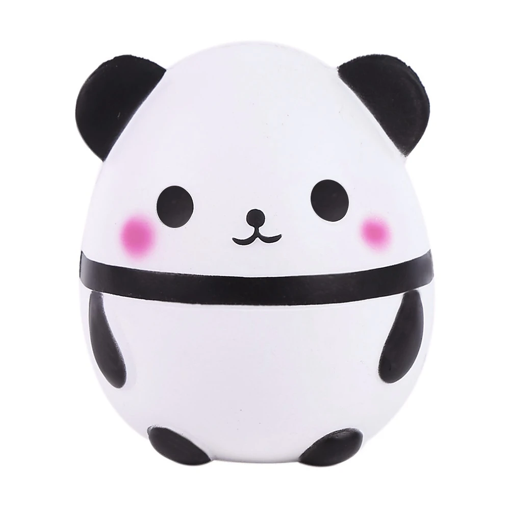 

1 Panda Egg 17cm Slow Rebound Toy Made Of PU Home Toy Ornaments