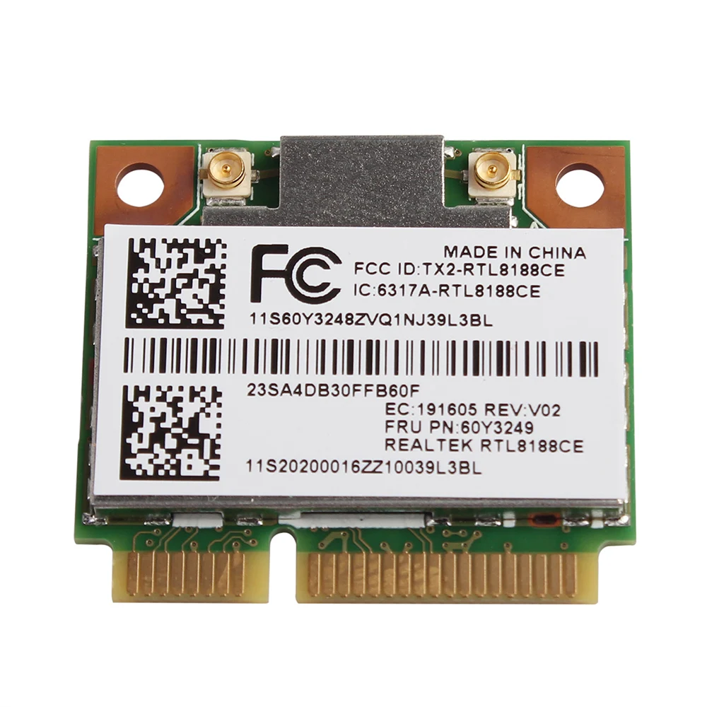 Новая RTL8188CE PCI-E беспроводная wifi Wlan карта для lenovo