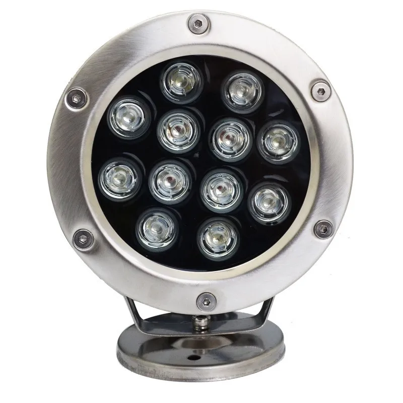 

AC12v 3w 6w 9w LED underwater lamps RGB underwater light spotlight swimming pool fountain Fountain Waterproof Multicolor ip68