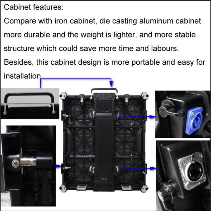 pure black led
