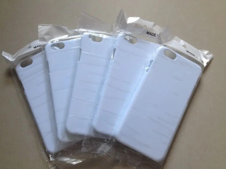 Propagační cena !!! pro iPhone 6 plus 5,5 "sublimační 3d pouzdro 3d prázdné pouzdro pro iPhone 6s plus 3d bílé pouzdro 20ks / Lot