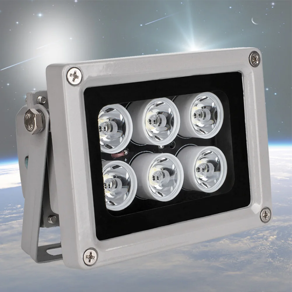 6 светодиодных водонепроницаемый наружный инфракрасный лампа IlluminatorIR CCTV Камера