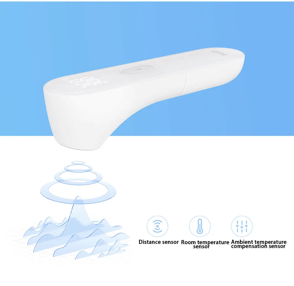 Original Xiaomi Mijia iHealth infrared Thermometer Accurate Digital Fever Thermometer Non contact Baby with LED screen (3)
