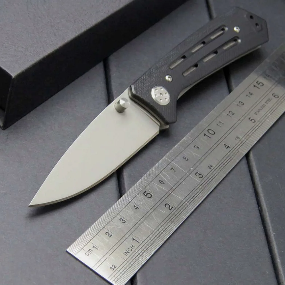 

3820 Top Folding Knives 1985ST 8Cr13Mov Blade G10 Handle Ball Bearing Survival Knife Camping Hunting Military Utility EDC Tool