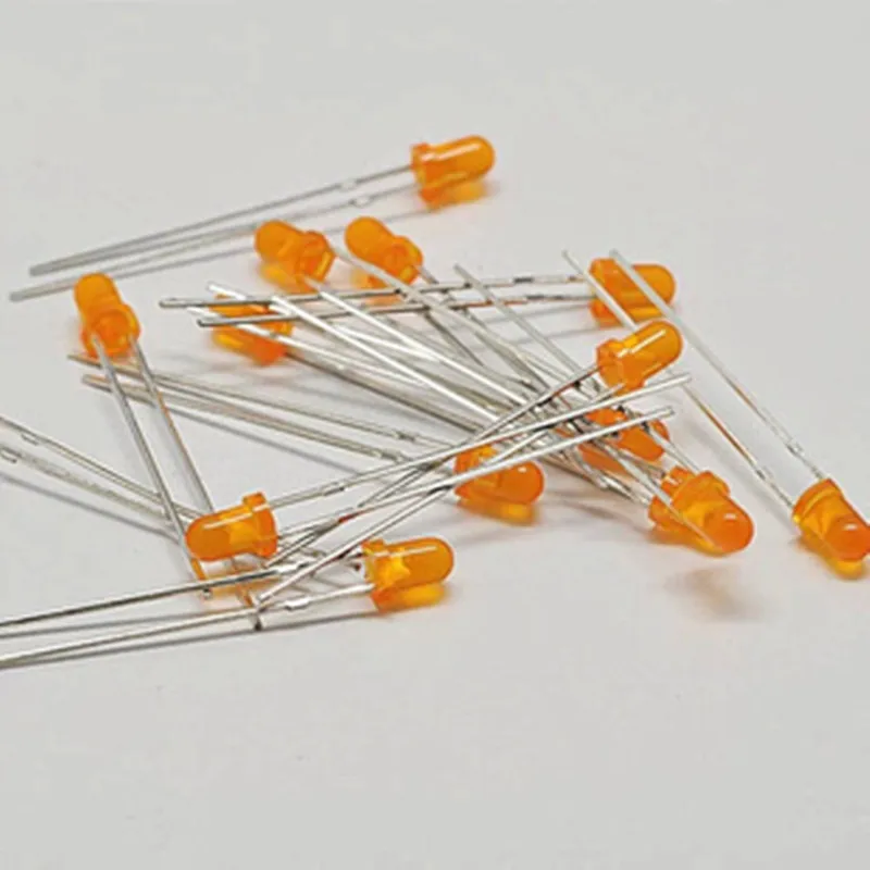 

1000pcs F3 3mm Orange Round Superbright LED Light LED