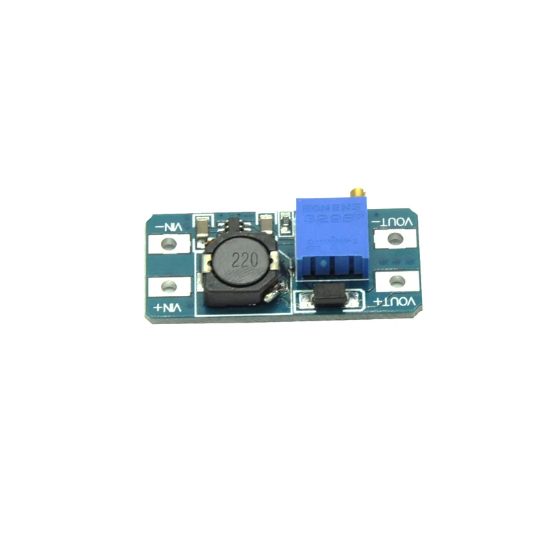 MT3608 DC повышающий усилитель конвертера адаптер для Arduino 2A 2 24 В до 28 в Повышающий