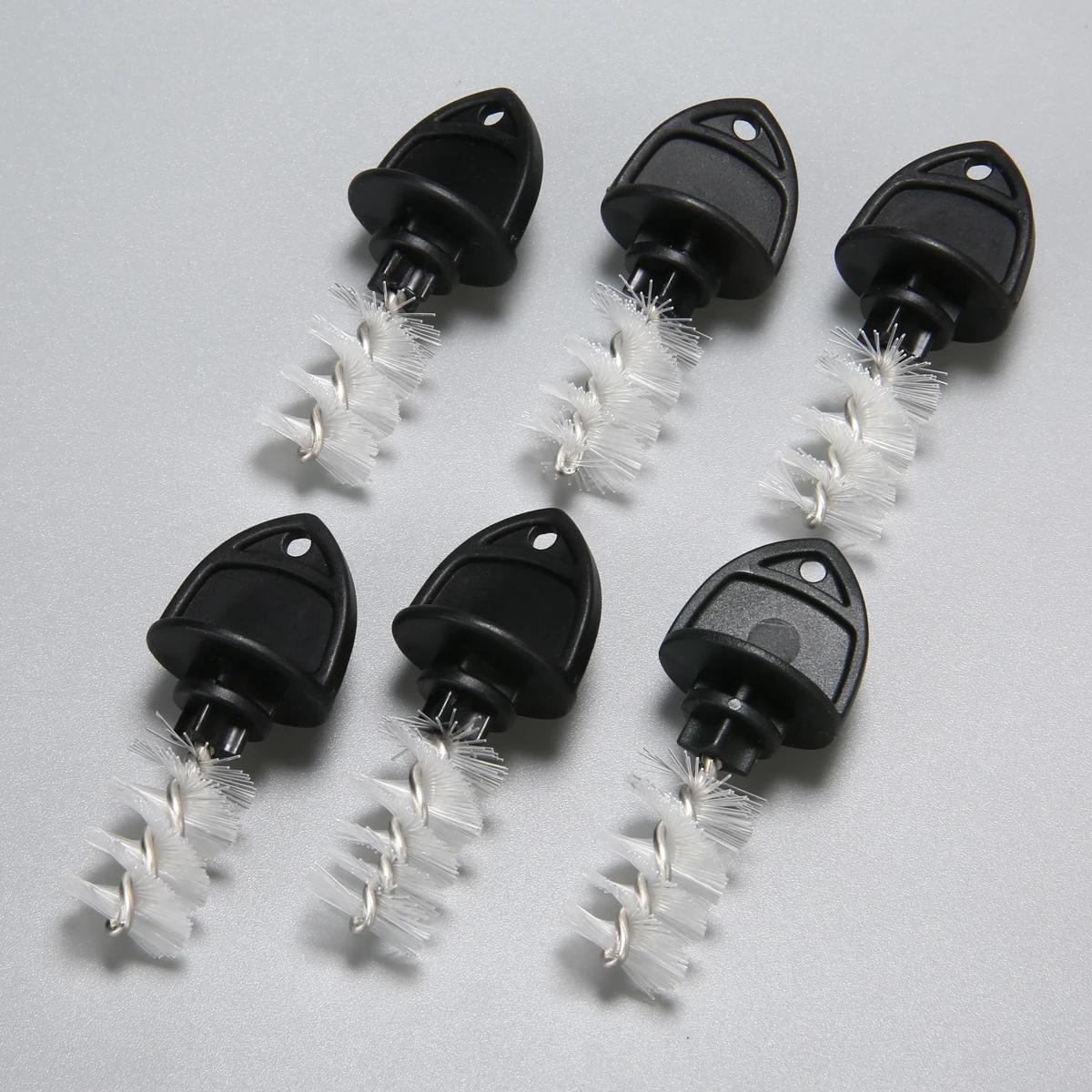 6pcs Draft Beer Tap Faucet Plug Brush Cleaning Brush Sanitary Tap Room Accessory