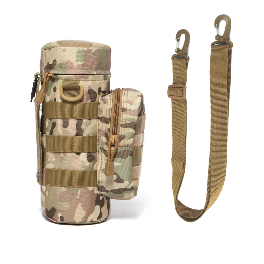 Дорожный набор инструментов для чайника, Тактическая Военная система Molle, сумки для воды на плечо, держатель для бутылки, многофункциональная сумка для бутылки