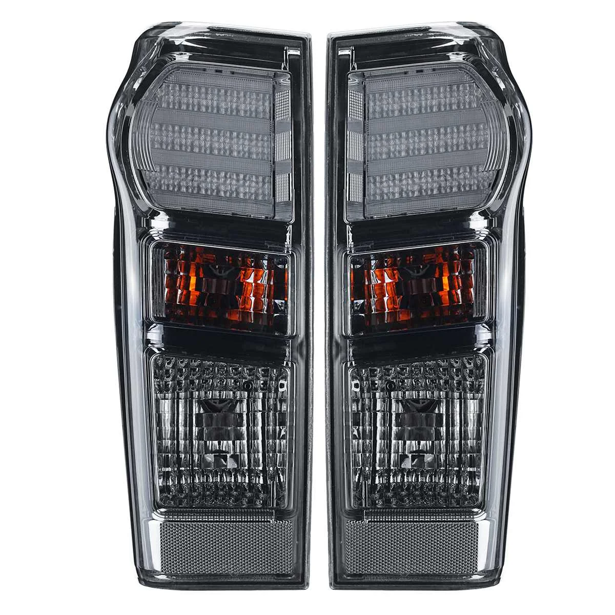 1 пара Хвост тормозной фонарь лампа с лампой для isuzu Pickup Dmax Юкон Юта 2012 13 14- 8961253983 дым оболочка замена DIY