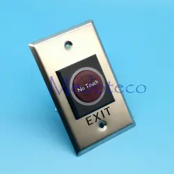 Длинные Тип нет сенсорная кнопка выхода NC/NO/COM инфракрасный Exit Металл выпуска коммутатора для eixt двери Система контроля доступа