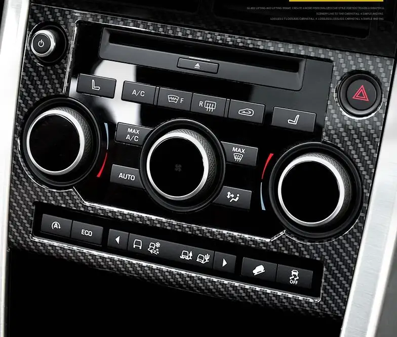 

For Land rover Discovery Sport 2015 2016 2017 Car-Styling ABS Carbon Fiber Mode Button Frame Trim Accessories