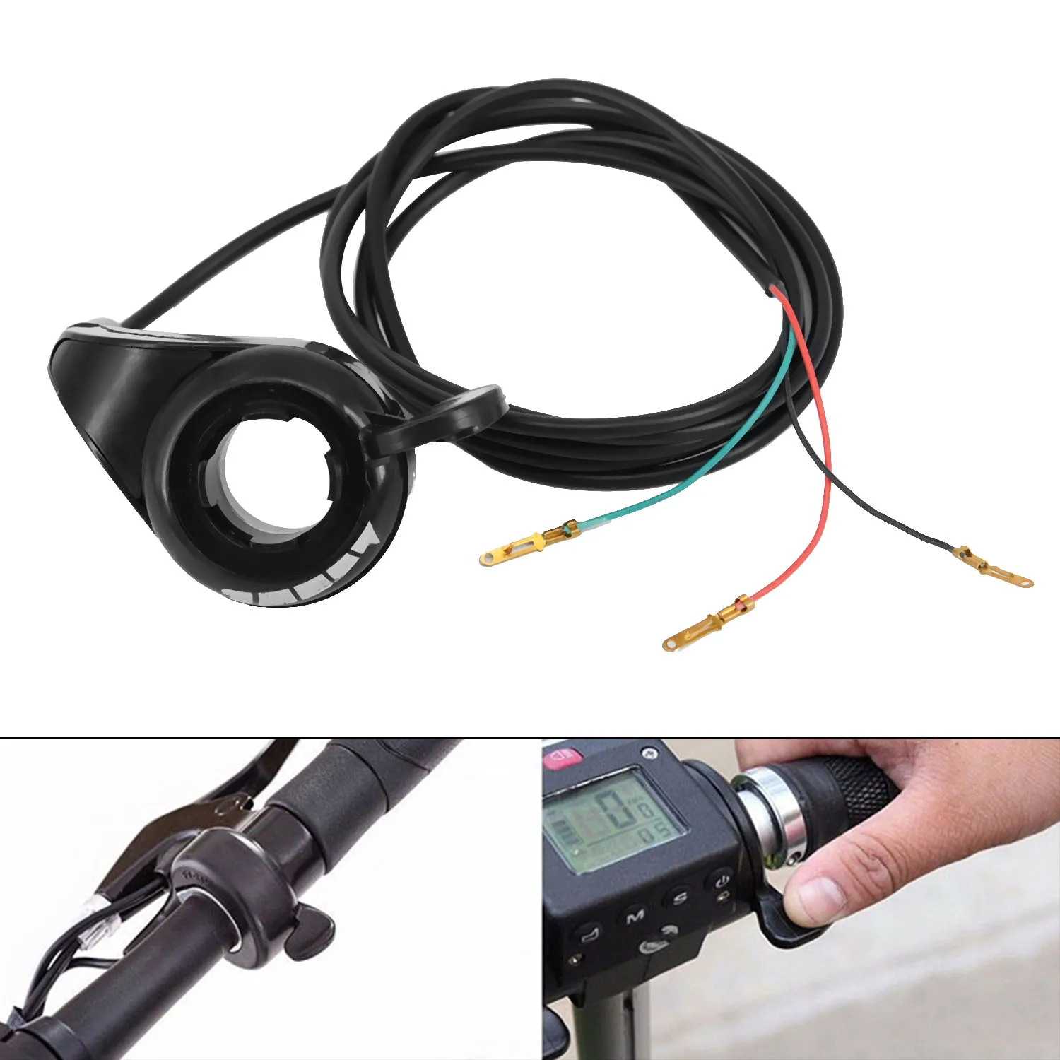 

60cm cable Gas Regulator 7.2*4.7*2.1cm Electric Bicycle Thumb Throttle Brand New Hot Sale Accessories
