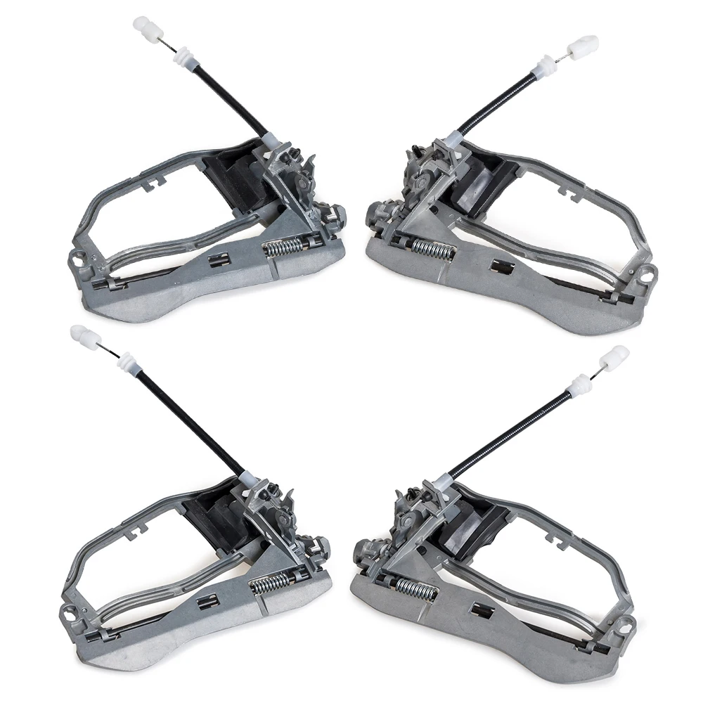 Koop Voor Achter Links Rechts Deurklink Carrier Past Voor BMW X5 E53 2000 2007 #51218243615 51218243616 51228243635 51228243636