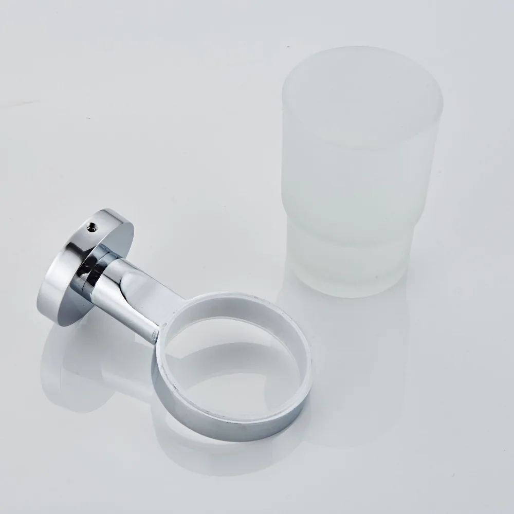 SmileMonkey стеклянный держатель для мытья стаканов из нержавеющей стали с одной чашкой настенный держатель для зубной щетки