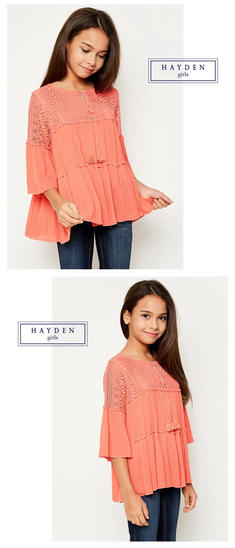 girls blouses G3212-3