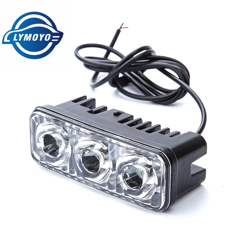 

LYMOYO Motor Bicycle drl LED Work Spot Light 9W LED Motorcycle Driving Light 12V DC Headlight For Motorcycle Car, Truck, Boat