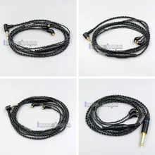LN006057 45ohm 3,5 мм 2,5 мм сбалансированный Серебряный фольгированный кабель для наушников Etymotic ER4 XR SR ER4SR ER4XR