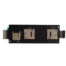 Titulaire de la carte sim fente pour carte flex câble pour asus zenfone 2 ze551ml Quad Core 4G FDD LTE 5.5 Pouce Mobile Téléphone dans stock