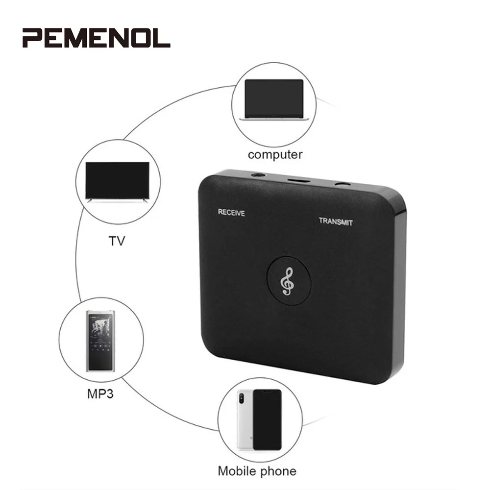 Bluetooth 4 2 передатчик приемник в 1 Универсальный беспроводной аудио адаптер для
