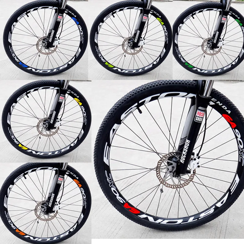 Mountain bike bicycle wheel rim stickers for MTB SHMANO DH DEORE XT race decals