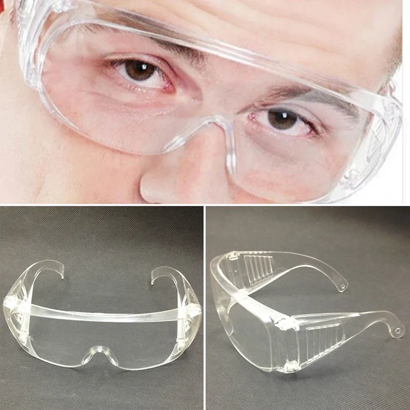 Новые прозрачные вентилируемые защитные очки для защиты глаз Защитные лабораторные противотуманные очки