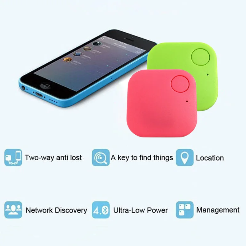 

Smart Wireless Bluetooth 4.0 Tracker Elderly Child Pet Wallet Key Car Bags Suitcase Anti Lost GPS Locator Alarm Finder JLRL88